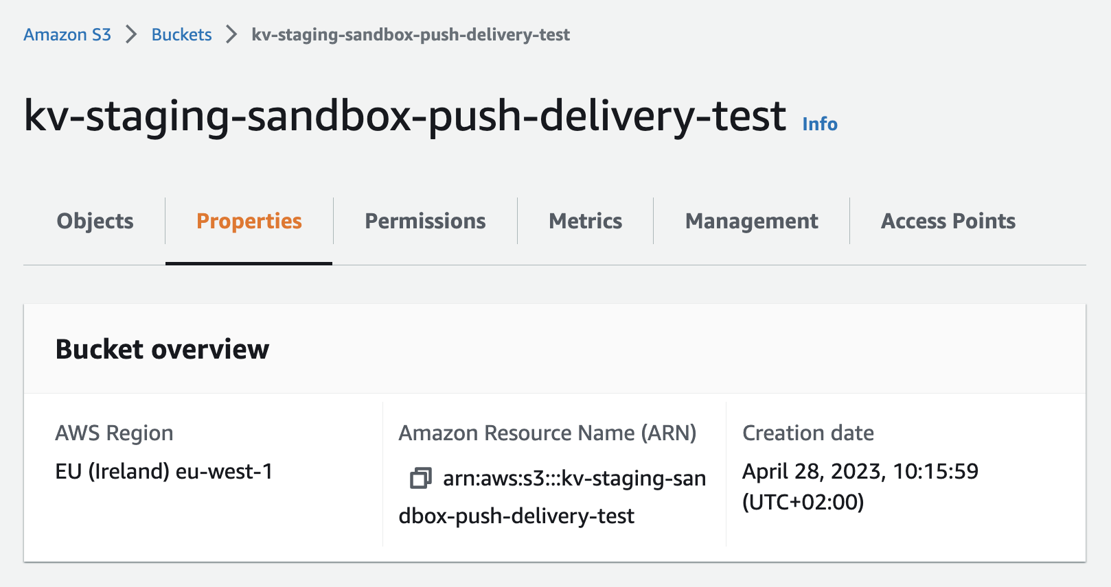 AWS S3 Bucket